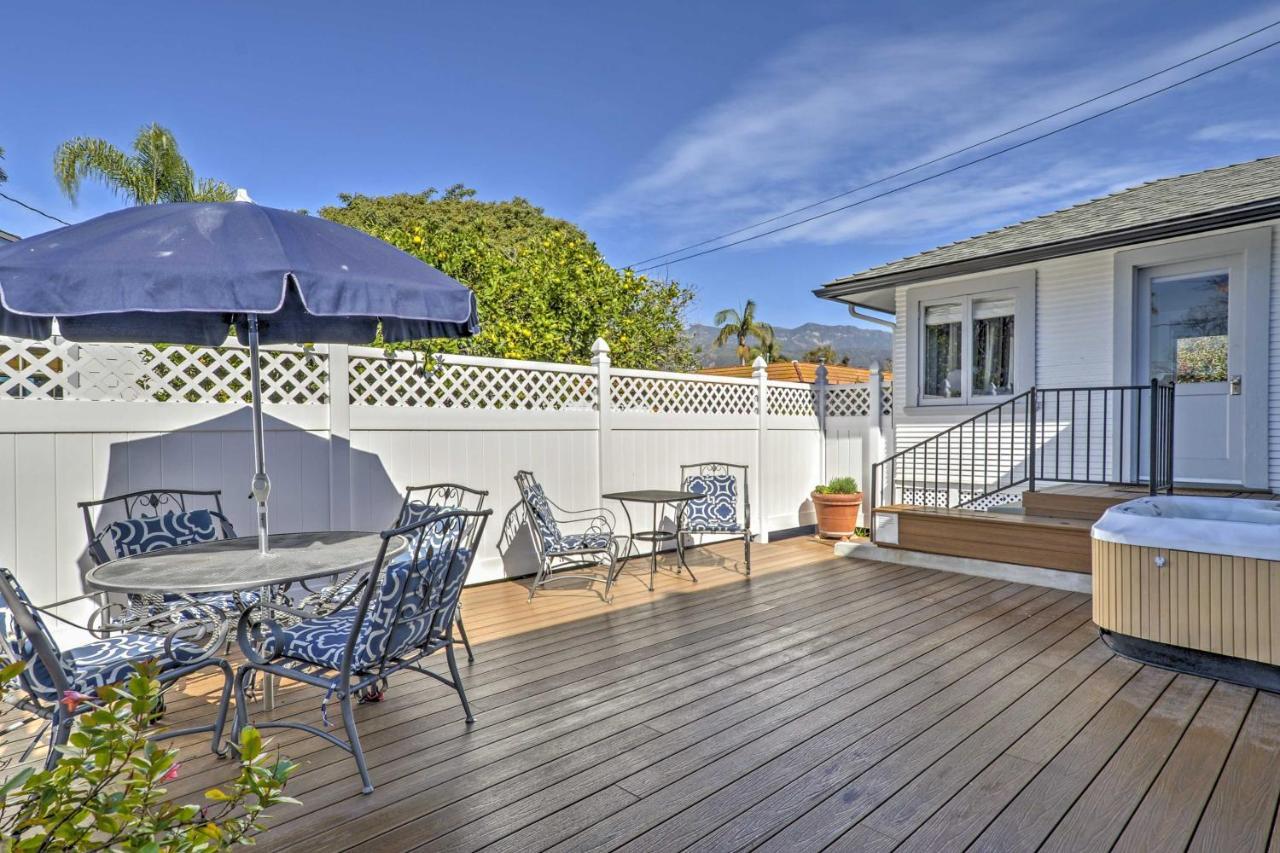 Carpinteria Apt With Hot Tub - 10 Min Walk To Beach! Zewnętrze zdjęcie